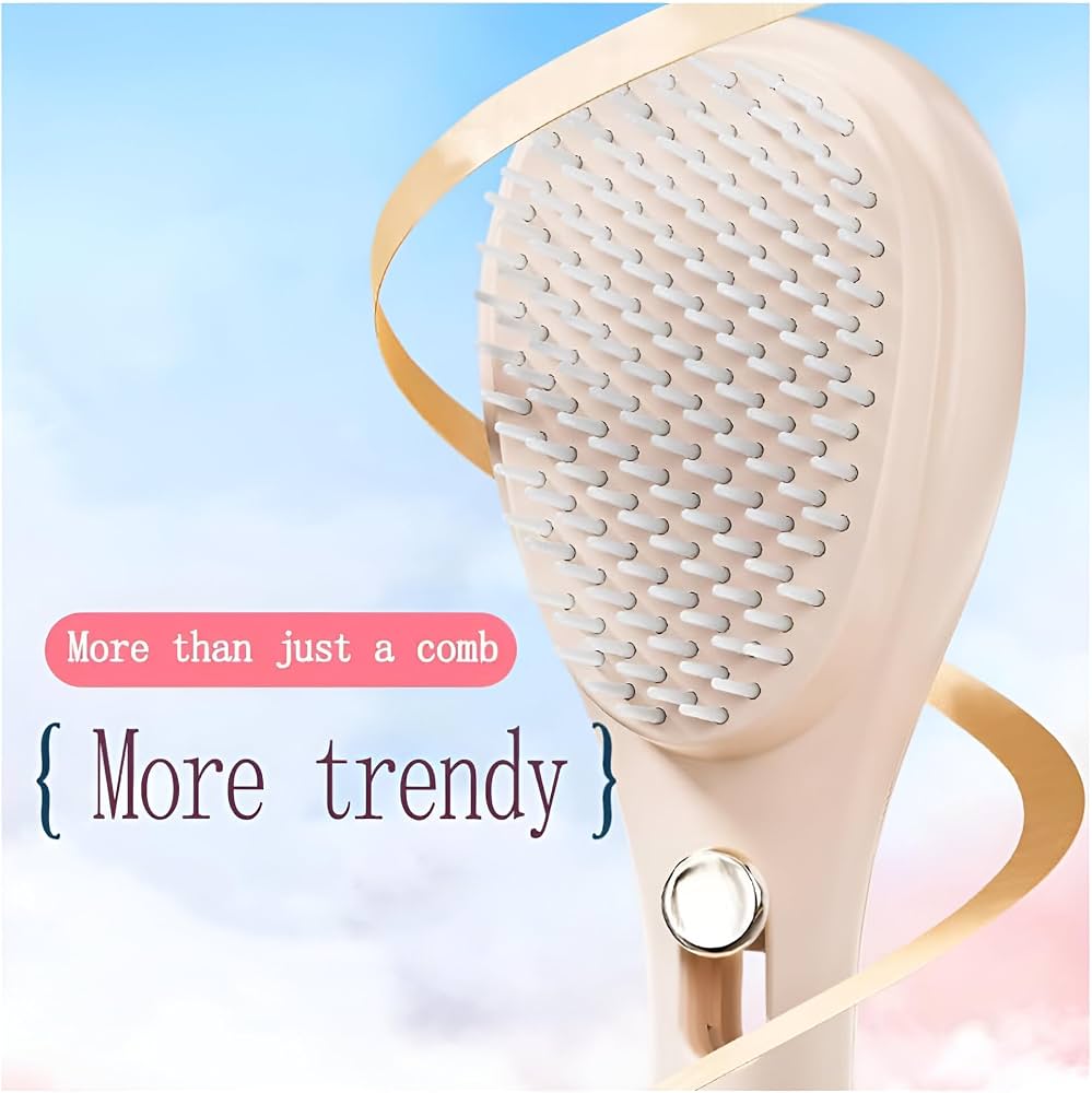 2 In 1 Self Cleaning Hair
Brush 😍🥰