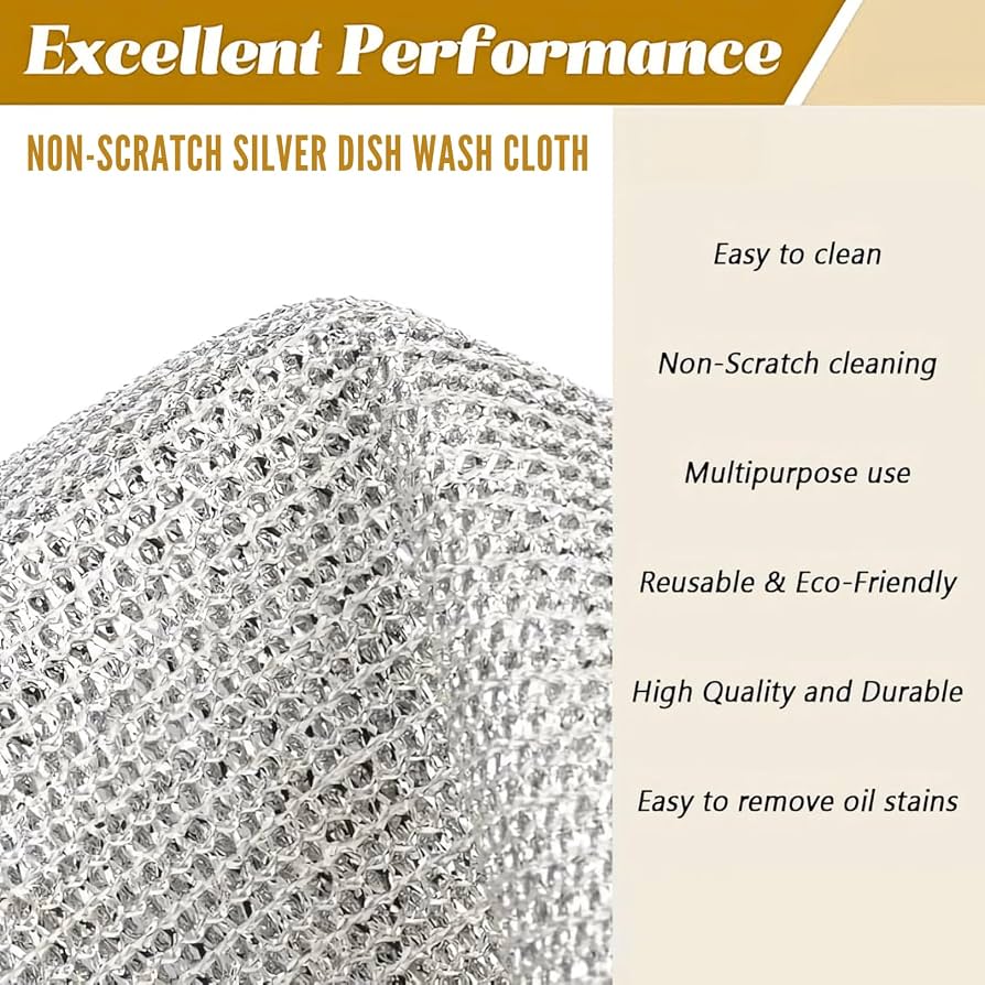 Double layer scrubbing 🧽 pad