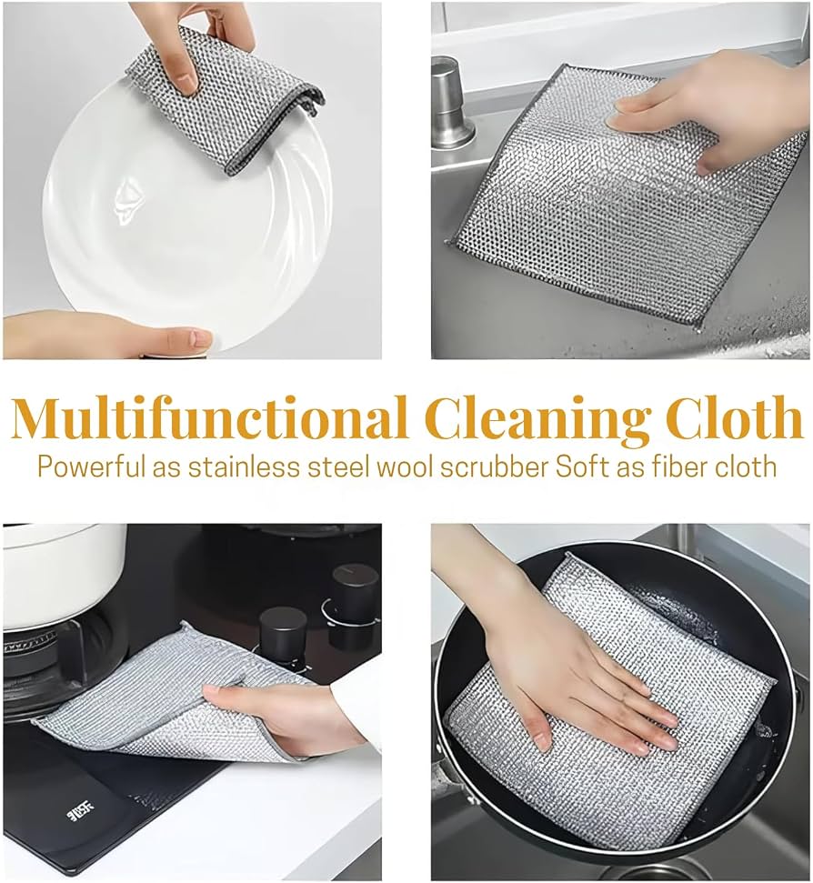 Double layer scrubbing 🧽 pad