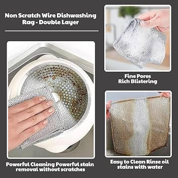 Double layer scrubbing 🧽 pad