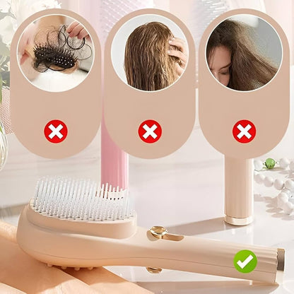 2 In 1 Self Cleaning Hair
Brush 😍🥰