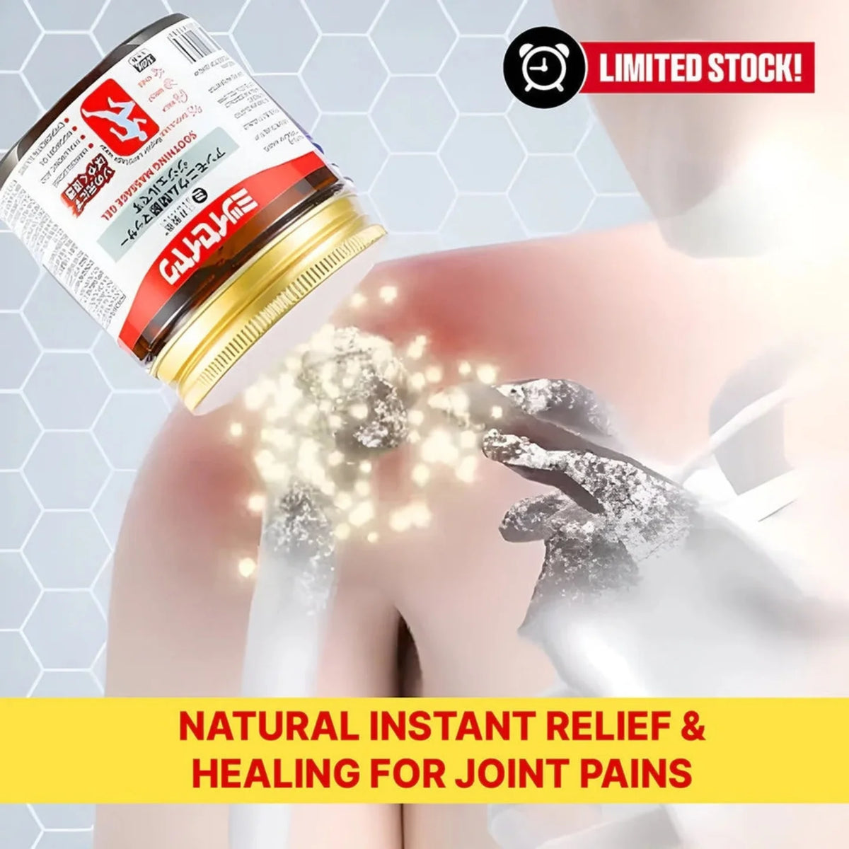 Japanese Pain Relief Gel – Fast Acting Muscle & Joint Gel buy 1 get 1 free😚